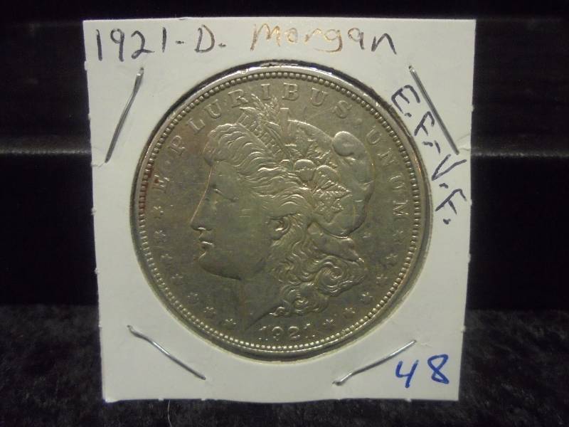 1921-D Morgan Silver Dollar