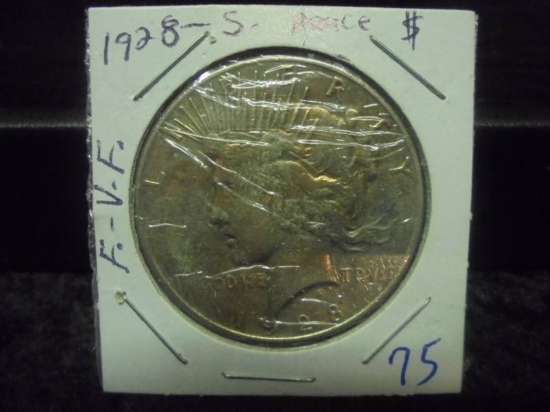 1928-S Peace Silver Dollar