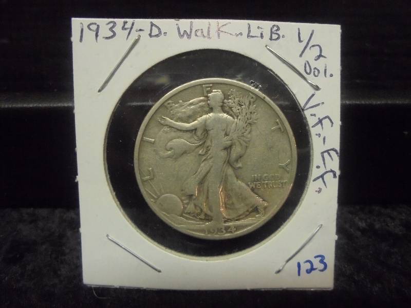 1934-D Walking Liberty Half Dollar