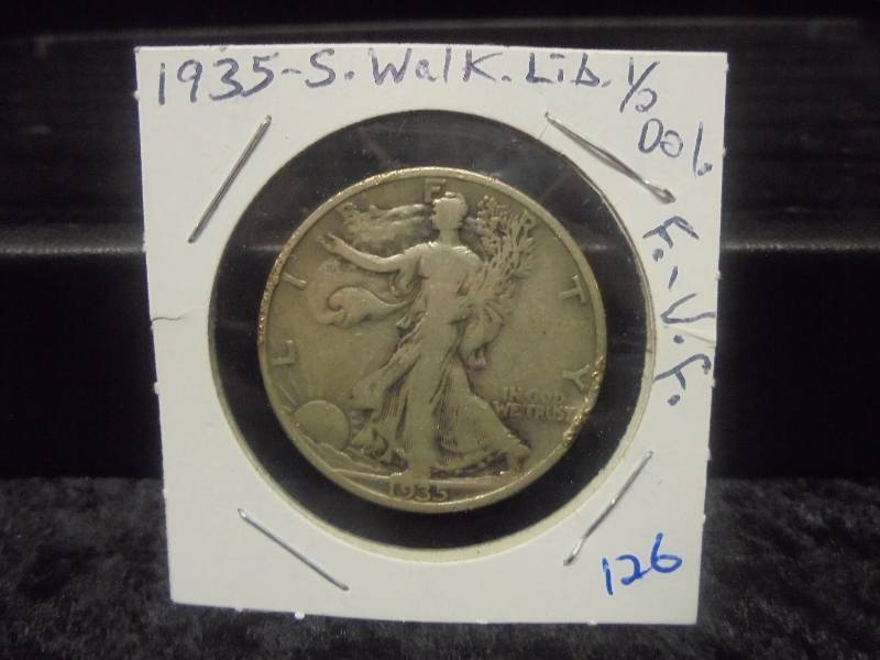 1935-S Walking Liberty Half Dollar