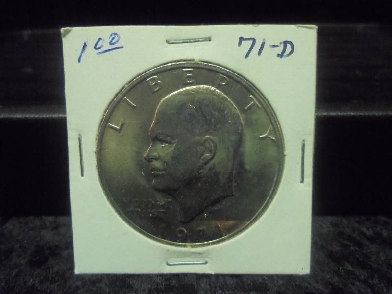 1971D Eisenhower Dollar