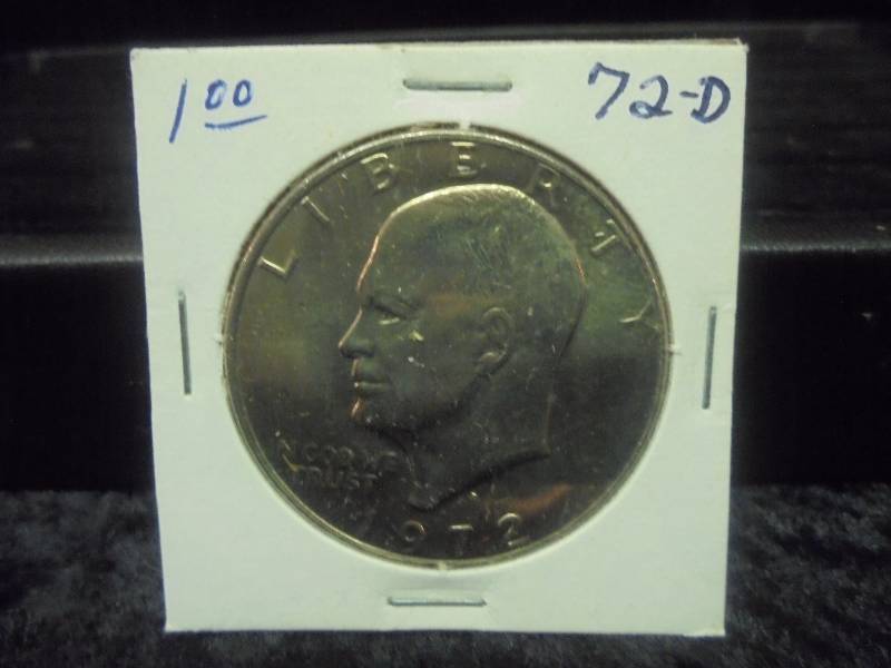 1972D Eisenhower Dollar