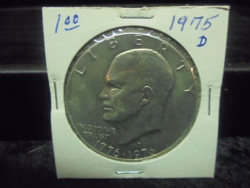 1975D Eisenhower Dollar