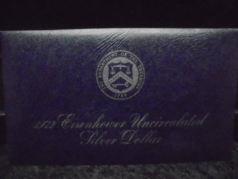 1972 Eisenhower Uncirculated SILVER Dollar