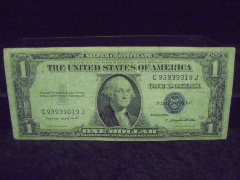 1935G $1 Silver Certificate