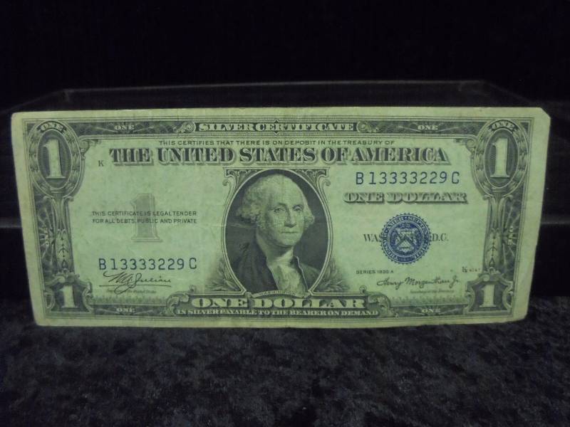 1935A $1 Silver Certificate