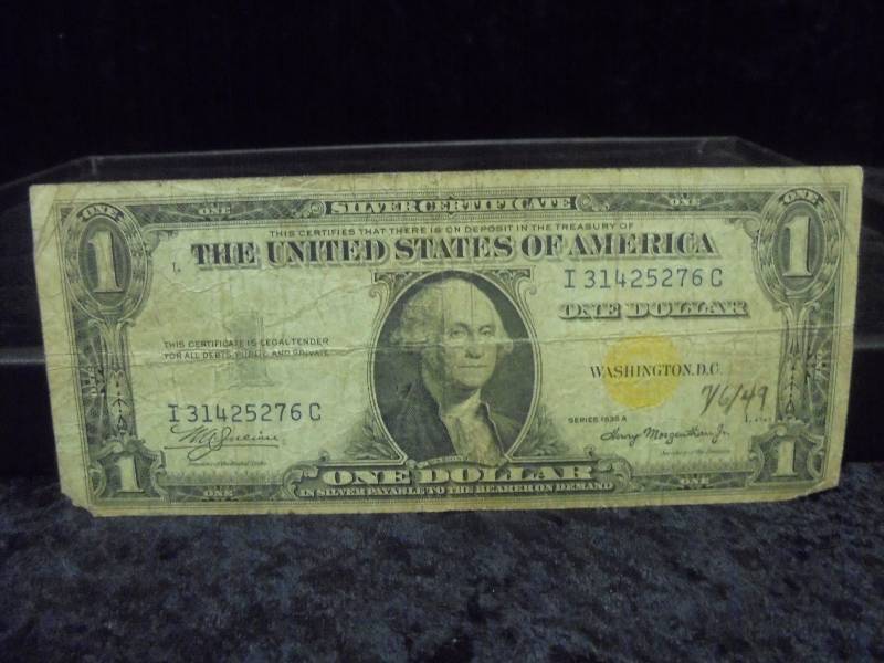 1935A $1 Silver Certificate