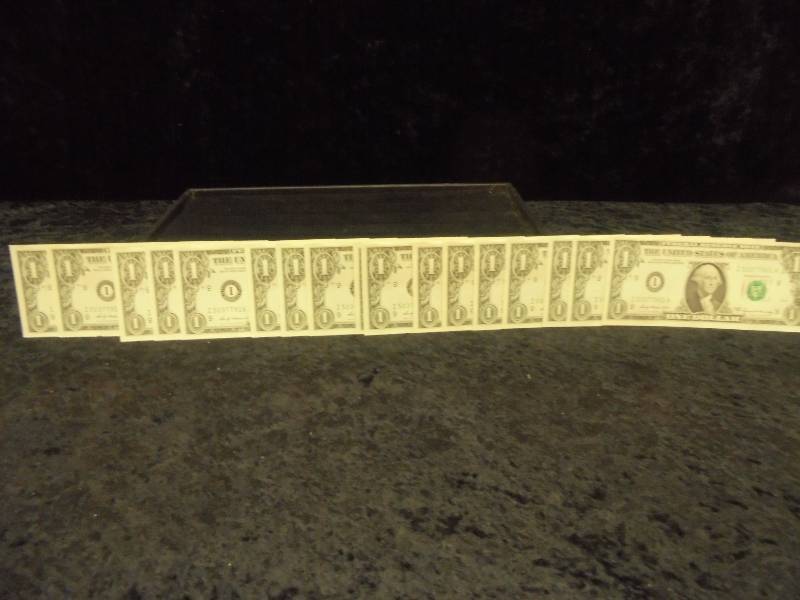 Lot - 20 1969A CrispUncirculated Dollars in Sequential Order