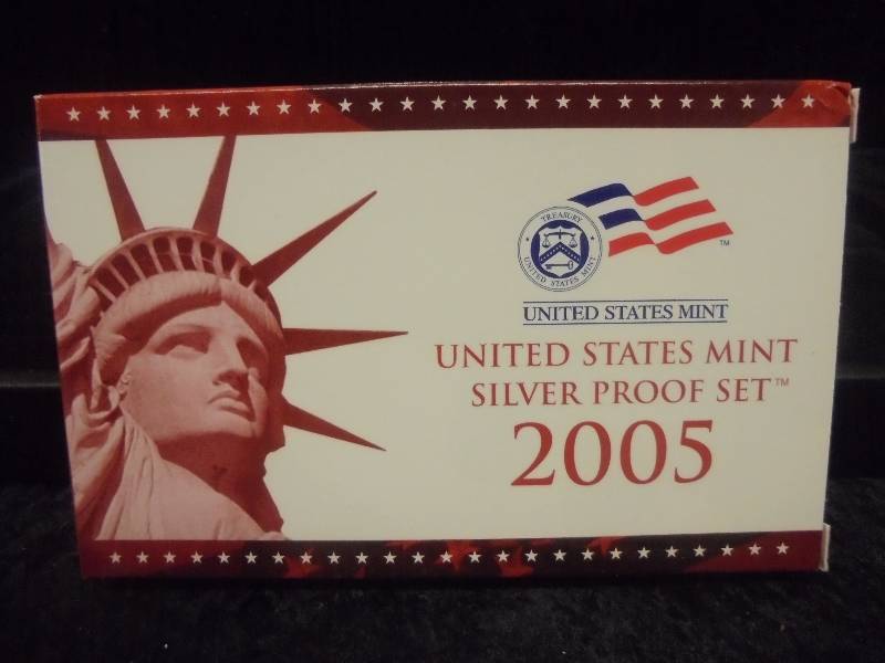 2005 US Mint SILVER Proof Set