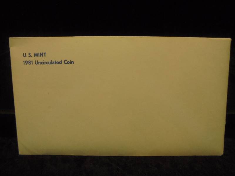 1981 Uncirculated Coin Set