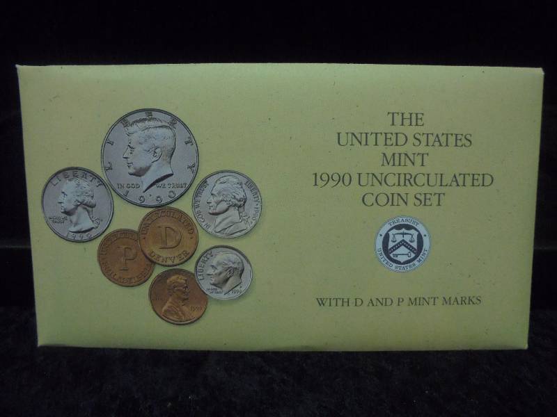 1990 Uncirculated Coin Set