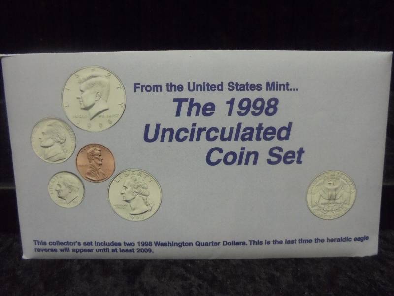 1998 Uncirculated Coin Set