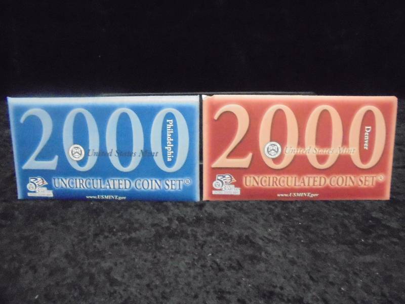 2000 Uncirculated Coin Set
