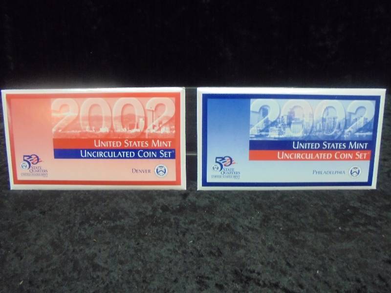 2002 Uncirculated Coin Set