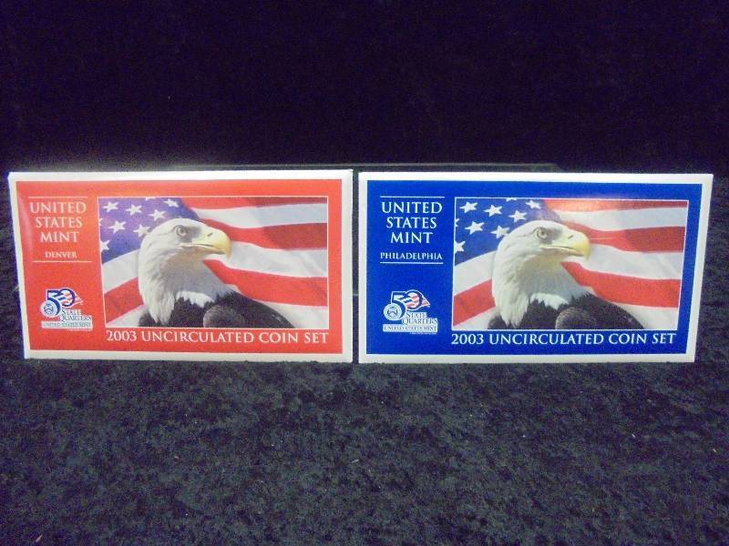 2003 Uncirculated Coin Set