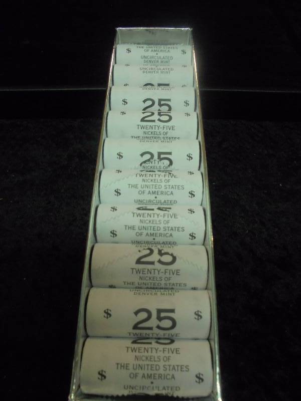 250 Uncirculated Nickels