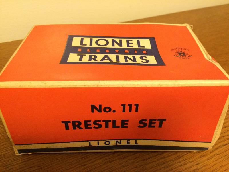 Lionel Electric Trains Trestle Set