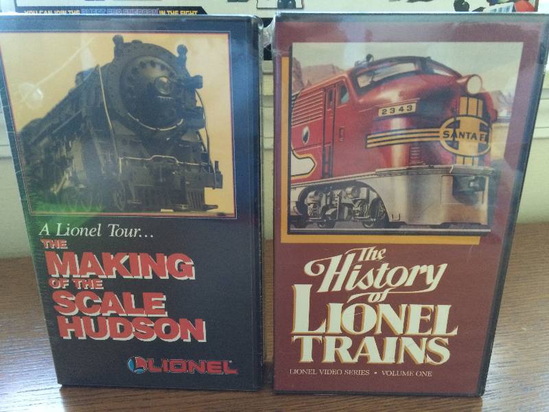 Lionel Trains Video Tapes