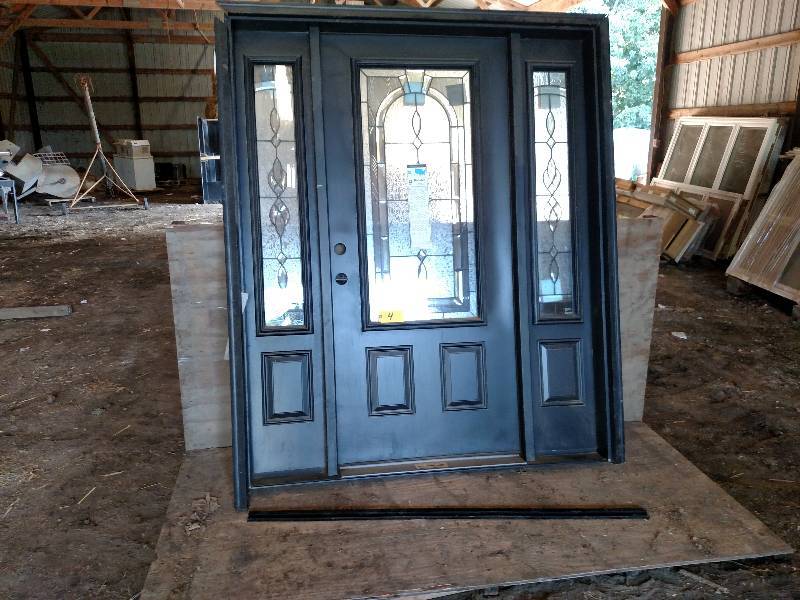 Reliabilt Wood Glass Entry Door A Building Materials