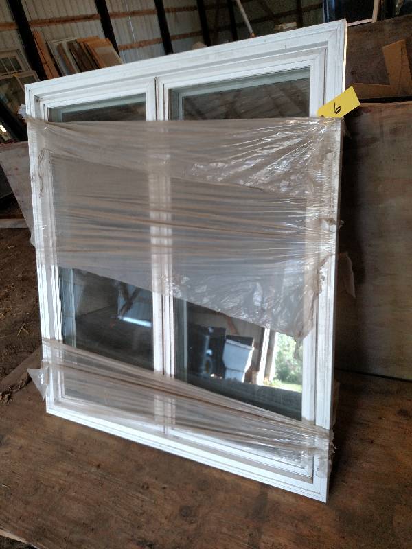 Vinyl Casement Window, Approx. 49.5...