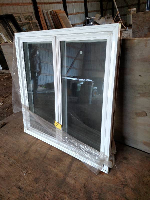 Vinyl Casement Window, Approx. 47.5...