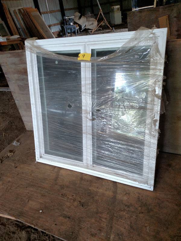 Vinyl Casement Window, Approx. 47.5...