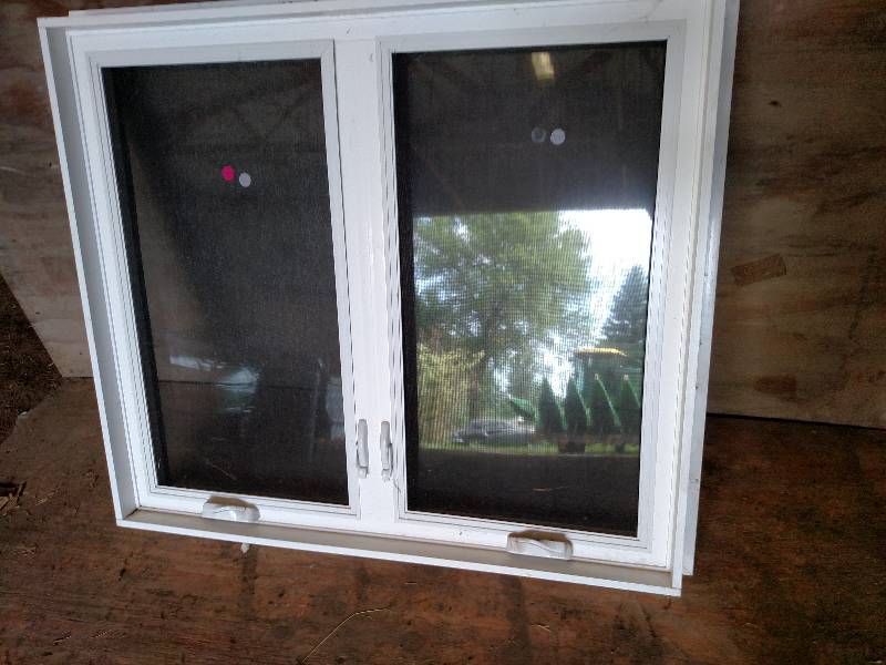 Vinyl Casement Window, Approx. 49.5...