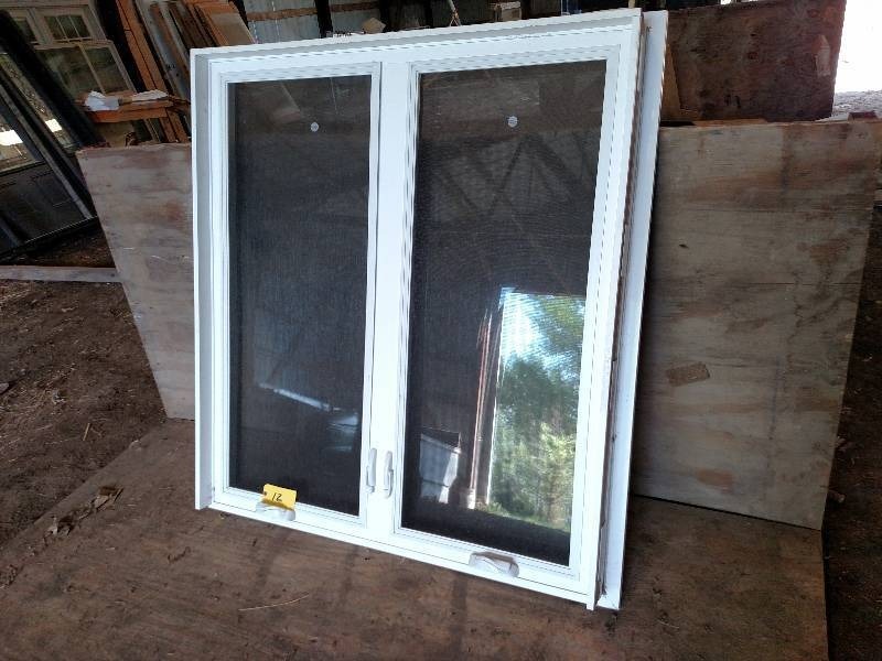 Vinyl Casement Window, Approx. 49.5...