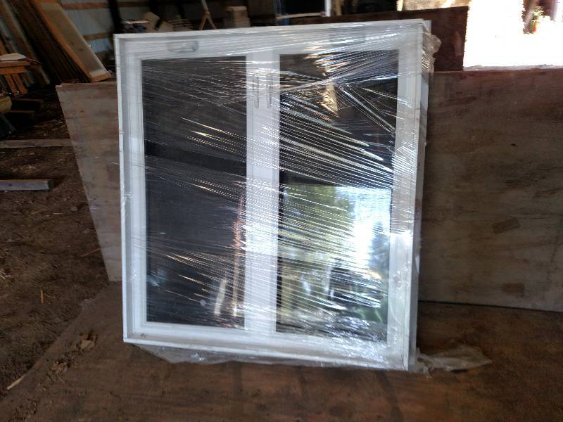 Vinyl Casement Window, Approx. 48 x...