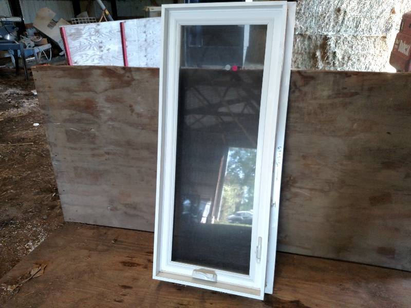 Vinyl Casement Window, Approx. 23.5...