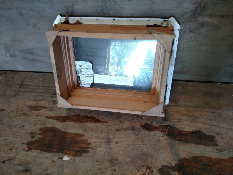 Vetter Vinyl  Pine Sliding Window,...