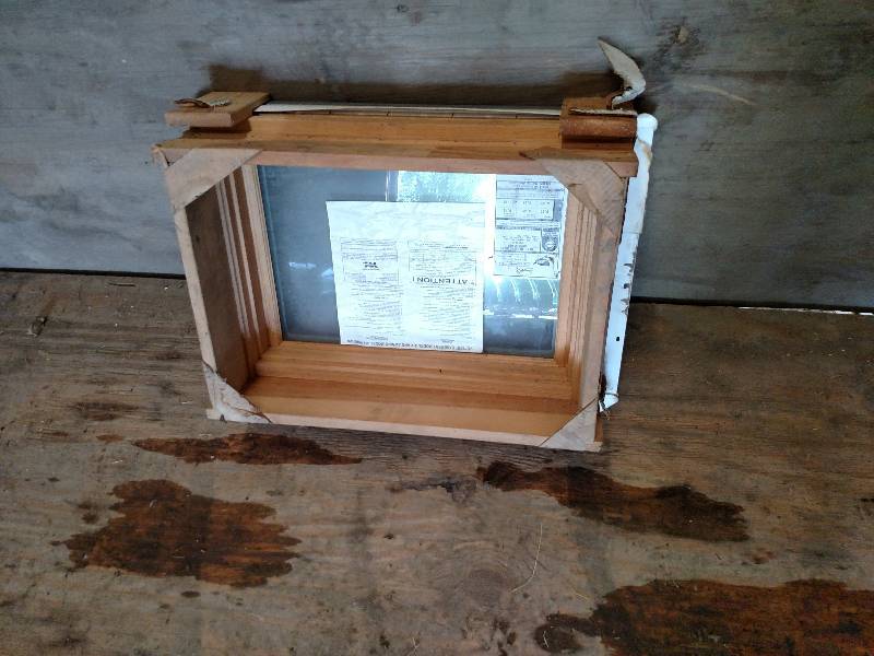 Vetter Vinyl  Pine Sliding Window,...