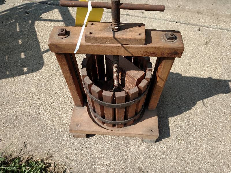 Vintage Cider Press...