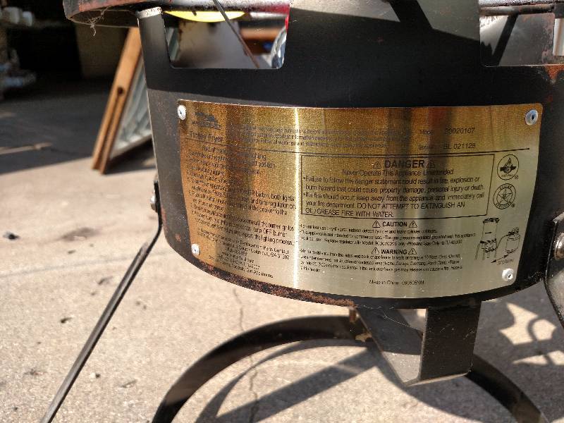 LP Gas Burner  Fryer...