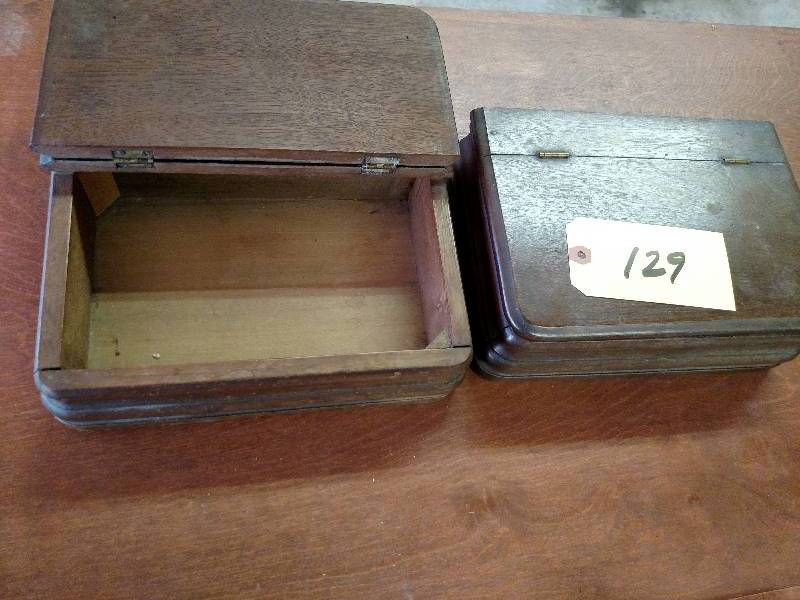 (2) Decorative Wooden Boxes...