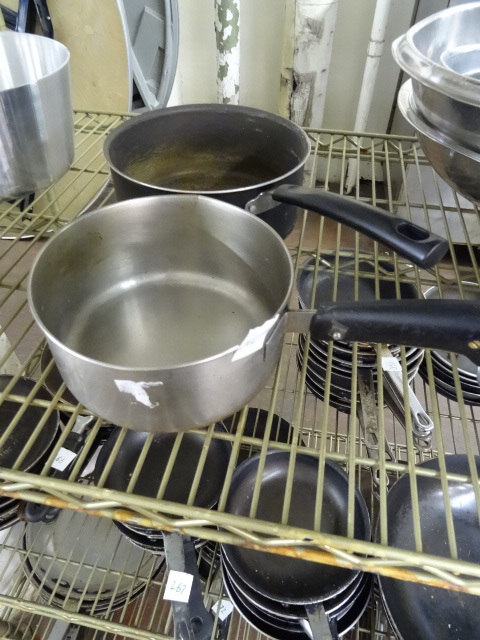 lot 262 image: 2 Sauce Pans
