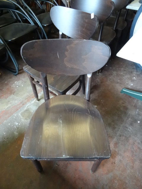 lot 319 image: 7 Wood Framed Chairs