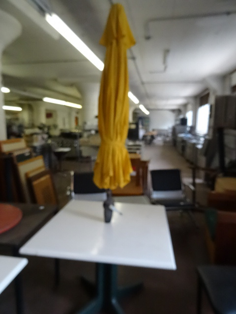 lot 321 image: 36 X 36 X 29 Patio Table with Umbrella