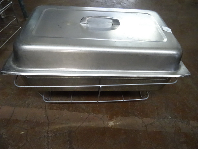 lot 364 image: Chaffing Pan with Extra Stands
