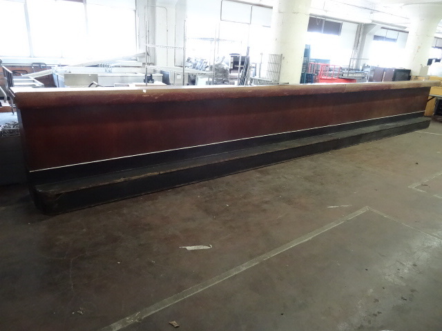 lot 1 image: Vintage Bar. 1940s - 1950s Era. Wood
