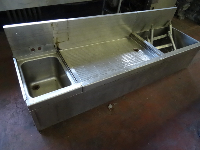 lot 35 image: Bar Sink With Glass Drying Area