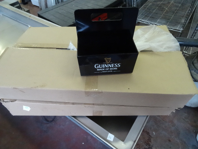 lot 38 image: Guinness Table Top Condiment Holders