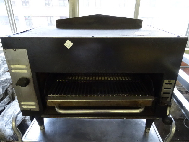lot 53 image: Natural Gas Table Top Broiler