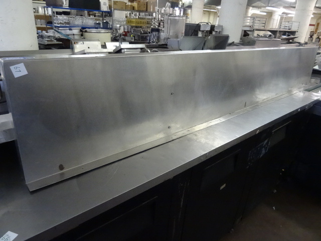 lot 67 image: Stainless Wall Shelf 96 X 14