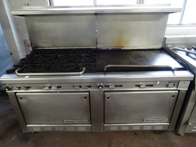 lot 76 image: Montague Grizzly 6 Burner Stove