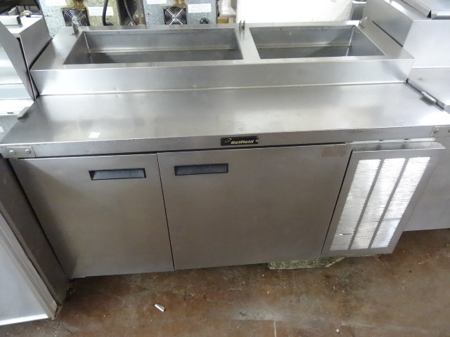 lot 85 image: Delfield Wrapped Rail Prep Fridge.