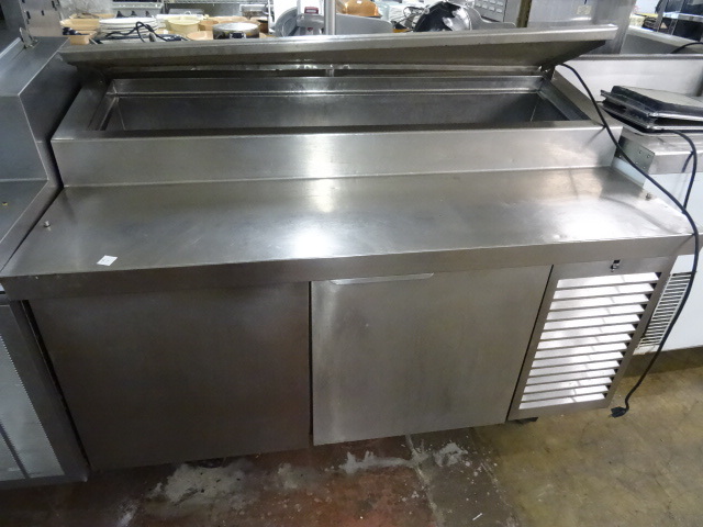 lot 87 image: Randell Wrapped Rail Refrigerated Prep