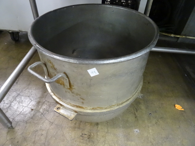 lot 99 image: 60 Qt. Hobart Mixing Bowl