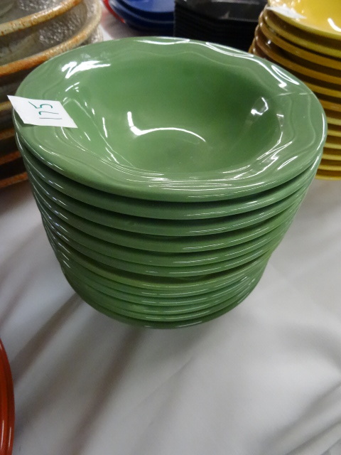 lot 175 image: 12 Syracuse Bowls