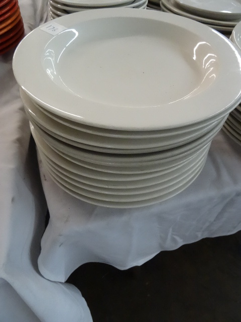 lot 176 image: Pasta Plates Qty 12
